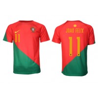 Camisa de Futebol Portugal Joao Felix #11 Equipamento Principal Mundo 2022 Manga Curta